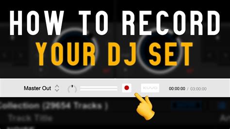 How To Record Your Dj Set Rekordbox Youtube