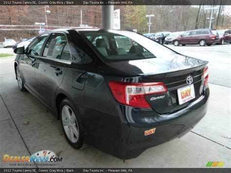 2012 Toyota Camry Se Cosmic Gray Mica Black Photo 4