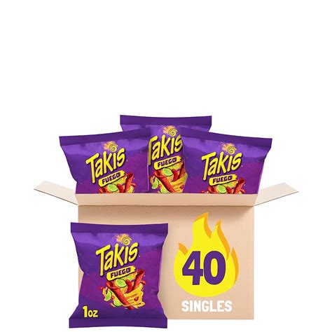 Los Takis Fuego El Snack Más Picante Del Mundo