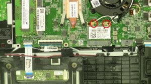 Dell Inspiron 11 3137 P19T 001 3000 Series Wireless WLAN Card Removal