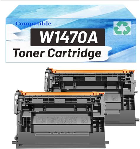 Amazon.com: W1470A High Yield Compatible Black Toner Cartridge (with ...