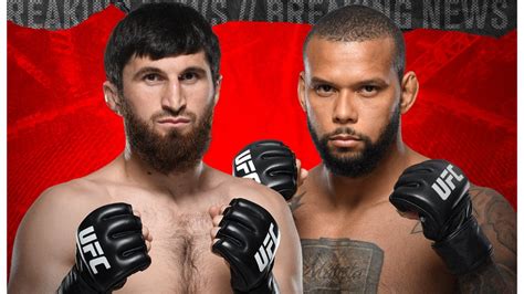 UFC Vegas 50 Santos Vs Ankalaev Fight Card