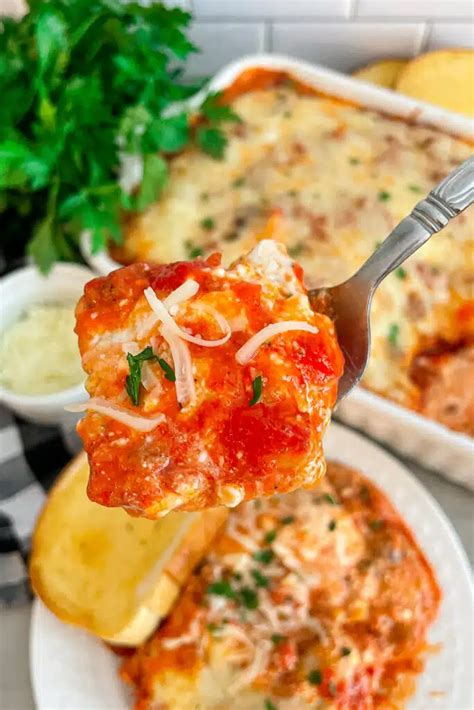 Easy Baked Cheese Ravioli Casserole Recipe Modernmealmakeover