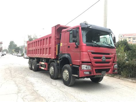 China Heavy Truck 8 2m 400 HP 8X4 HOWO 30 Tons Used Dump Truck Tipper