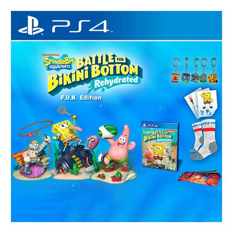 SpongeBob SquarePants Battle for Bikini Bottom Rehydrated FUN Edition PS купить в