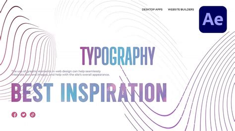 Typography After Effects Creative Typography Animation Youtube