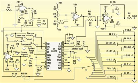 An Electronic Circuit Diagram Showing The Components And Instructions