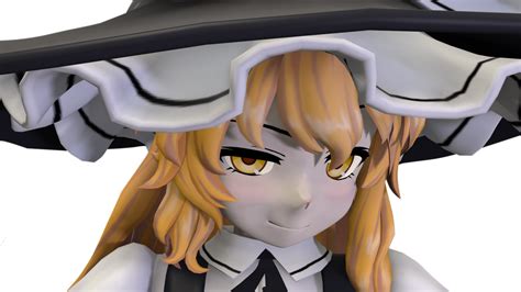 Looks Like Marisa Is A Bit Horny But Why Did I Crop This Anyways Model By Schwarz R Touhou