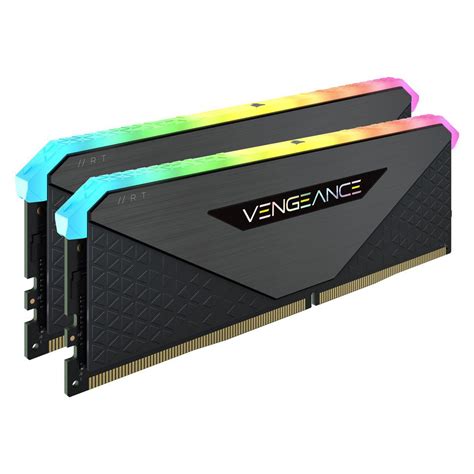 32GB Corsair Vengeance RGB RT Gunmetal DDR4-4600 DIMM CL18 Dual Kit ...