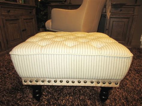 Pier 1 Tufted Ottoman At The Missing Piece