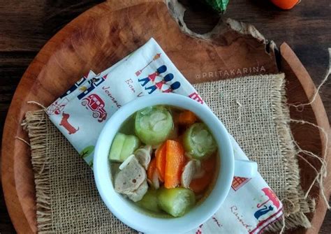 Resep Sayur Oyong Wortel Bakso Oleh Prita Karina Cookpad