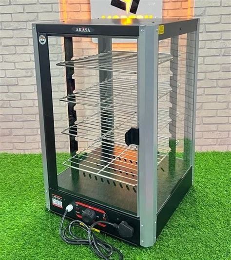 Stainless Steel Rectangular Countertop Hot Display Showcase For Bakery At Rs Piece In