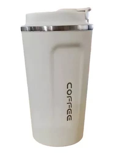 Vaso Termico Portátil Doble Capa Acero Inoxidable Café 400ml Cuotas