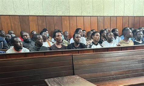 125 Protesters Arraigned In Court