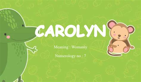 Carolyn Name Meaning