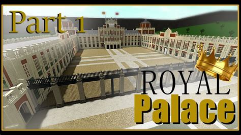 Robloxwelcome To Bloxburgroyal Palace Of Aranjuezpart 1speed Build