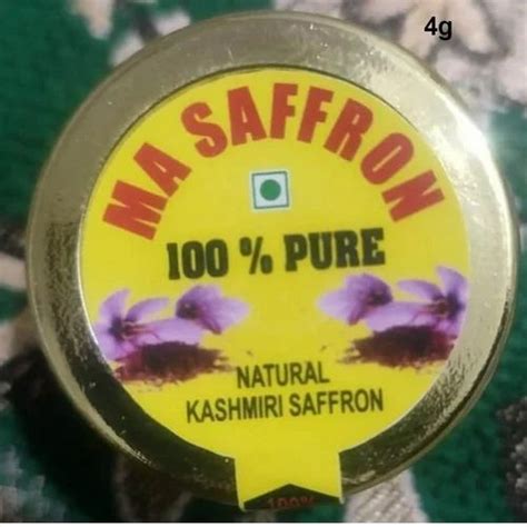 Grade Mongra 4g Ma Natural Kashmiri Saffron At Rs 160 Box In Pampore