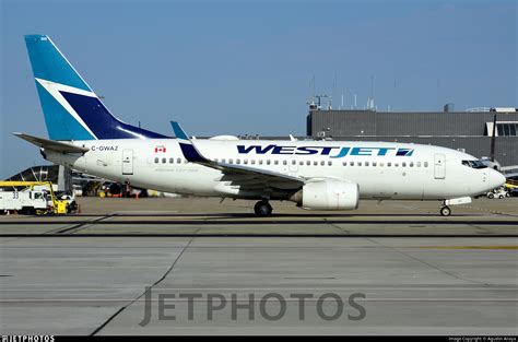 C Gwaz Boeing Ct Westjet Airlines Agustin Anaya Jetphotos