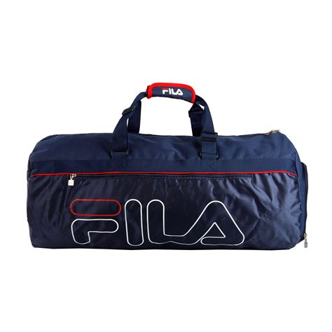 Buy Fila Oscar Sports Bag Blue White Online Tennis Point Uk