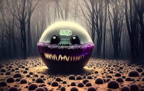 Premium AI Image | Funny Halloween monster