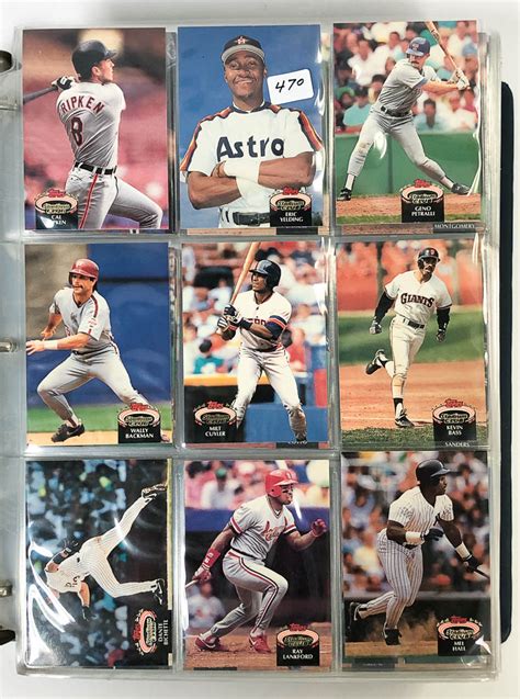 Lot Detail 1984 Topps 1992 Topps Stadium Club Baseball Card Sets