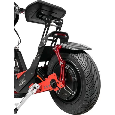 Scooter El Ctrico Honey Whale F Negro Rojo Honey Whale