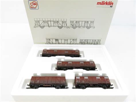 ZK0278 Märklin 46273 H0 AC Wagen Set gedeckter Güterwagen der DB