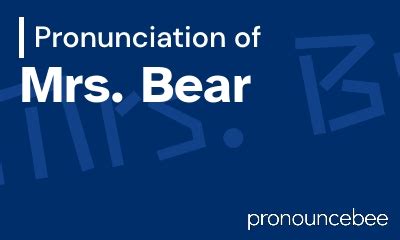 how to pronounce mrs