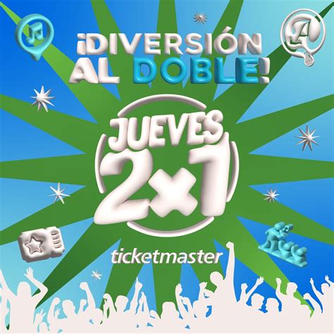 2x1 de jueves en Ticketmaster: conciertos con promoción en la compra de