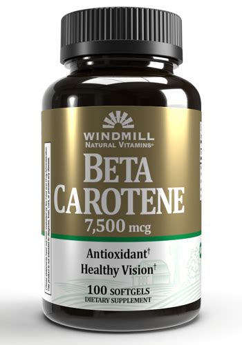 Beta Carotene - Windmill Vitamins