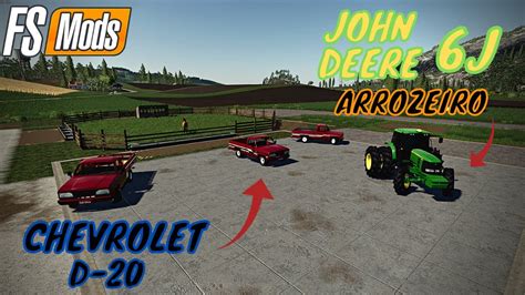 Chevrolet D E John Deere J Arrozeiro L Apresentando Mods L Farming