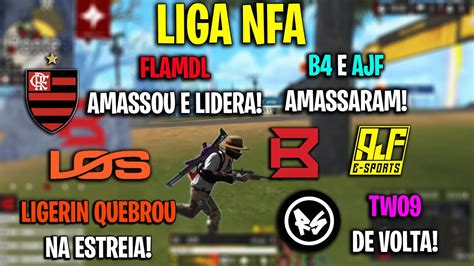 LIGA NFA FLAMDL LÍDER LOS LIGERIN QUEBROU TWO9 DE VOLTA B4 E AJF