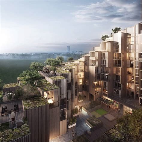 New residential complex in Stockholm by Bjarke Ingels