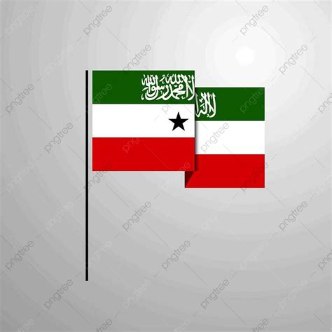 Somaliland Flag Waving PNG Vector PSD And Clipart With Transparent