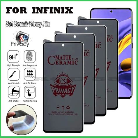 Anti Gores Anti Kepo Anti Pecah ALL Infinix Hot 30 Play Hot 30i Note 30 Note 30 Pro Smart 7 Hot