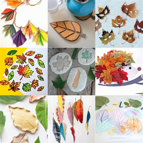 Festive Fall Leaf Crafts the Family Will Love - DIY Candy