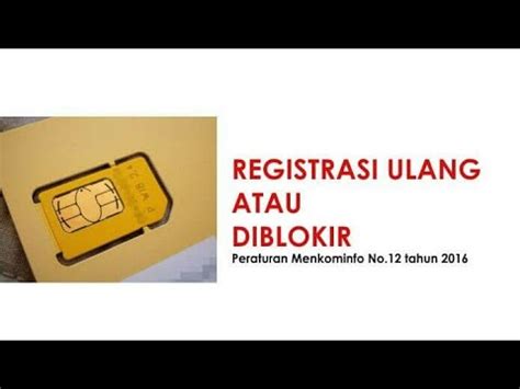 Mudah Kok Begini Cara Registrasi Ulang Kartu Simpati As Xl Indosat