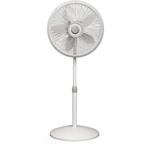 Lasko Cyclone Adjustable Height 18 In 3 Speed White Oscillating