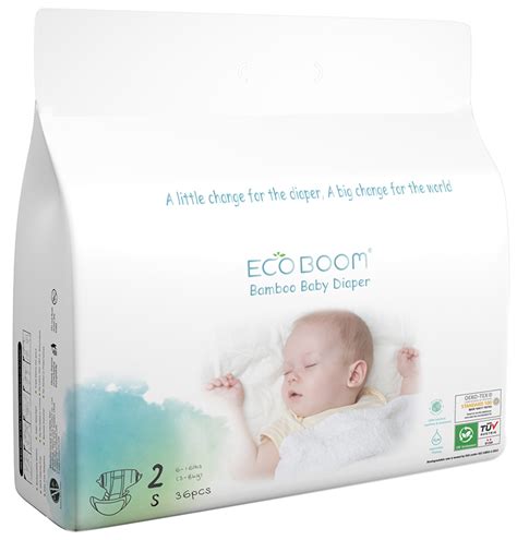 Eco Boom Premium Biodegradable Bamboo Pull Up Diapers New Earth