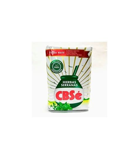 Comprar Yerba Mate Cbsé Hierbas Serranas 1Kg en Solocolágenos