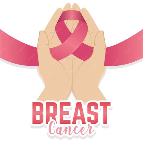 Premium Vector Colored Breast Cancer Awareness Campaign Vector Illustration