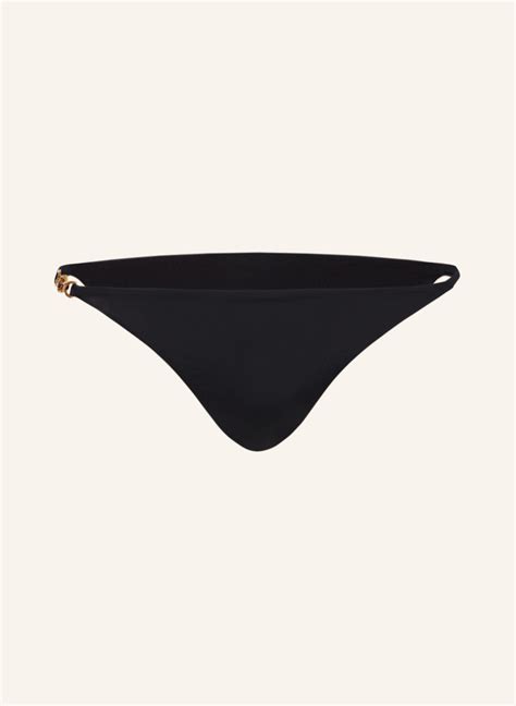 VERSACE Triangel Bikini Hose In Schwarz