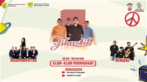 LIVE STREAMING Konser Gempur Rokok Ilegal 2023 Pemerintah Kabupaten