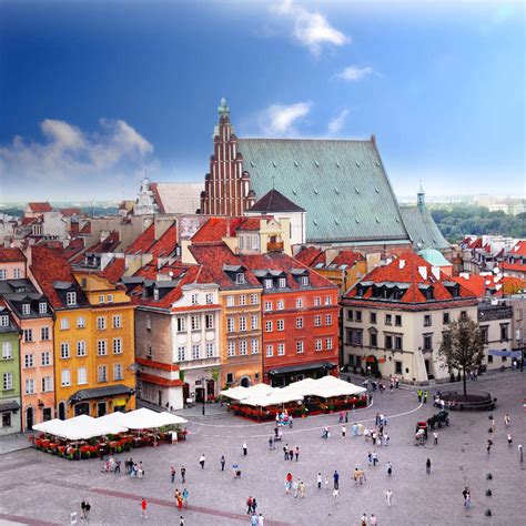 Warsaw Castle Square Wall Art | Photography