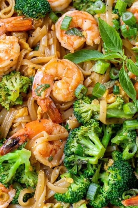 Drunken Style Noodles With Shrimp Recipe Chronicle