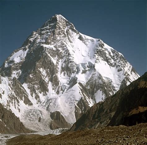 world places: K2 Mountain in Pakistan