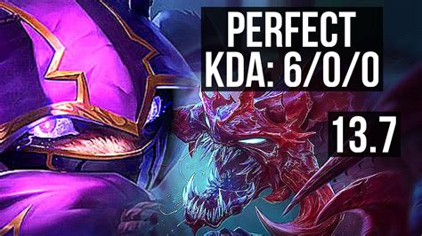 Kennen Vs Chogath Top 600 Rank 8 Kennen Dominating Tr