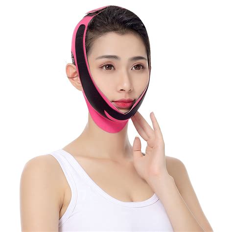 Elastic Face Slimming Bandage V Line Face Shaper Women Chin Cheek Lift Up Belt Facial Anti