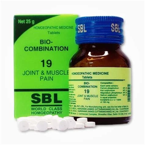 Sbl Bio Joint Muscle Pain Tablets At Rs Bottle Homeopathic