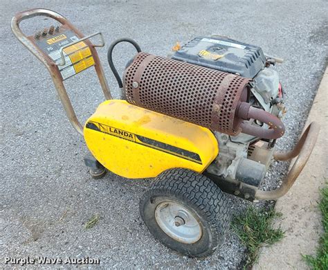 Landa Pg4 4000 Pressure Washer In North Kansas City Mo Item Mg9568 For Sale Purple Wave